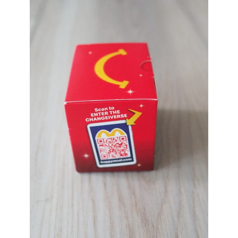 New McDonalds Changeables 2 Torrus Orange Blue Happy Meal Toy Robot Dinosaur